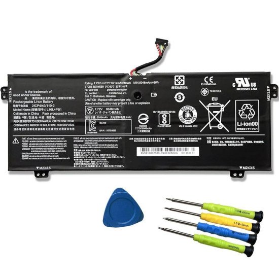 Lenovo Yoga 720 and Yoga 730 Series Laptop Battery