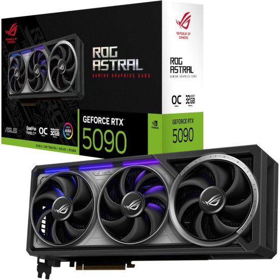 ASUS ROG Astral GeForce RTX 5090 32GB GDDR7 OC Edition Graphics Card