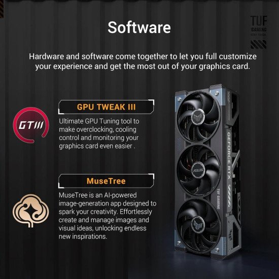 ASUS PRIME GeForce RTX 5080 16GB GDDR7 OC Edition Graphics Card