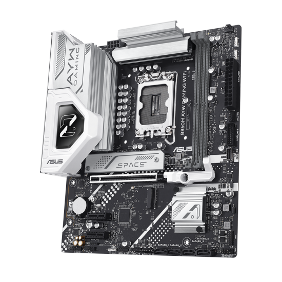 ASUS B860M AYW GAMING WIFI LGA 1851 Micro-ATX Motherboard 