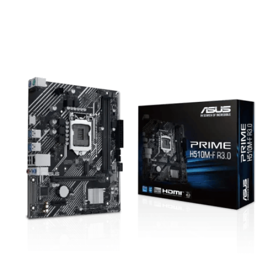 ASUS PRIME H510M-F R3.0 LGA1200 Micro-ATX Motherboard