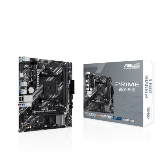Asus PRIME A520M-R AM4 micro ATX Motherboard