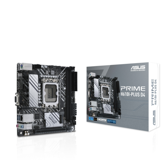 ASUS PRIME H610I-PLUS D4 Mini ITX Motherboard