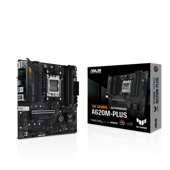 ASUS TUF GAMING A620M-PLUS AMD AM5 Micro-ATX Motherboard