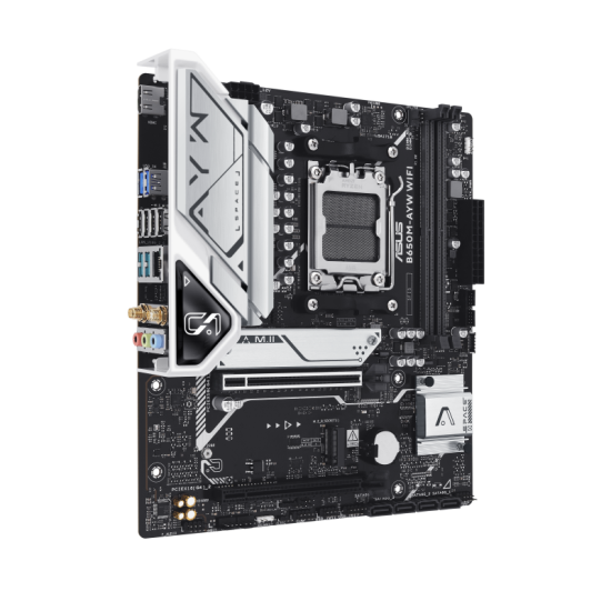 ASUS B650M-AYW WIFI AMD AM5 DDR5 Micro-ATX Motherboard
