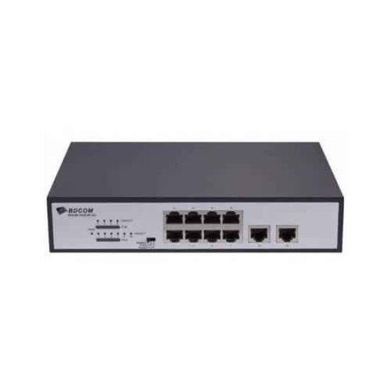 BDCOM S1010-8P-120 8-Port PoE Fast Ethernet Switch
