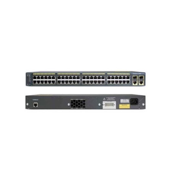 Cisco WS-C2960+48TC-L 48-Port Catalyst Managed Switch