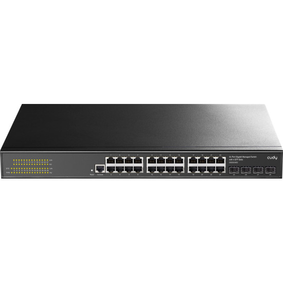 Cudy GS2024S2 24-Port 2-Layer Managed Gigabit Switch with 4 Gigabit SFP Slots