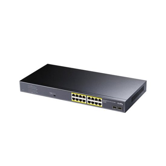 Cudy GS1020PS2 16-Port Gigabit PoE+ Switch with 2 Gigabit SFP Ports