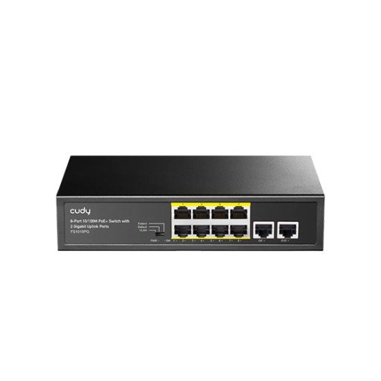 Cudy FS1010PG 8 Port PoE+ Switch with 2 Uplink Ports