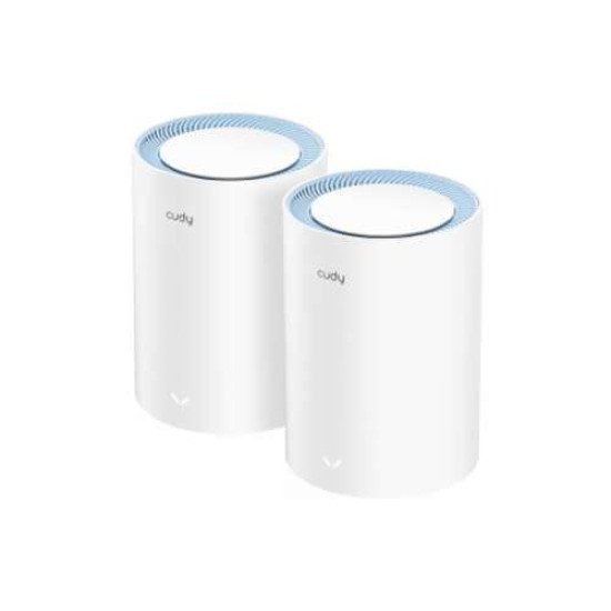 Cudy M1200 AC1200 Dual-Band Whole Home Mesh Wi-Fi System Router (2-Pack)