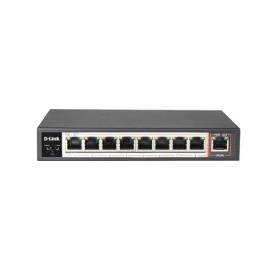 D-Link DES-F1009P-E 9-Port Fast Ethernet PoE Switch