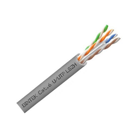 DINTEK Cat6 U/UTP 23AWG LSZH Cable 305M | 1101-04046