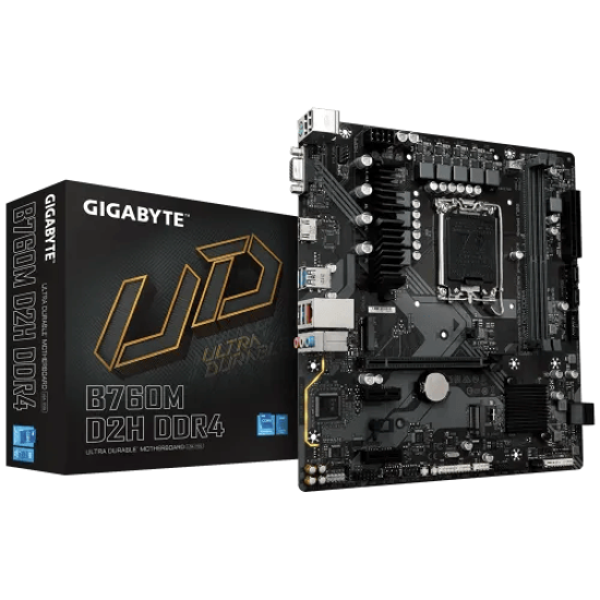 GIGABYTE B760M D2H DDR4 mATX Motherboard