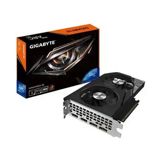 GIGABYTE Intel Arc A310 WINDFORCE 4G GDDR6 Graphics Card