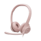 Logitech H390 Stereo USB Headset Rose