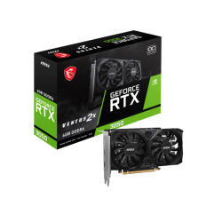 MSI GeForce RTX 3050 VENTUS 2X 6G OC GDDR6 Graphics Card