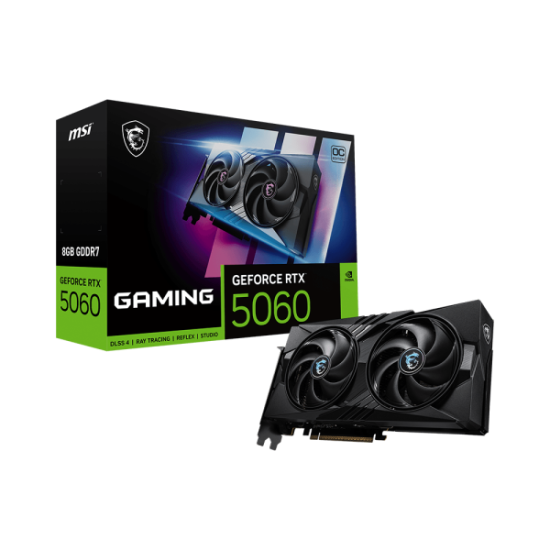 MSI GeForce RTX 5060 8G GAMING OC 8GB GDDR7 Graphics Card