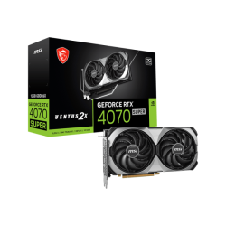 MSI GeForce RTX 4070 SUPER 12G VENTUS 2X OC GDDR6X Graphics Card