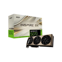 MSI GeForce RTX 5070 12G INSPIRE 3X OC GDDR7 Graphics Card