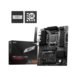 MSI PRO B650-S WIFI DDR5 AM5 ATX Motherboard