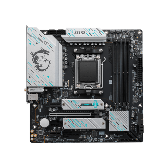 MSI B650M GAMING PLUS WIFI AM5 Motherboard