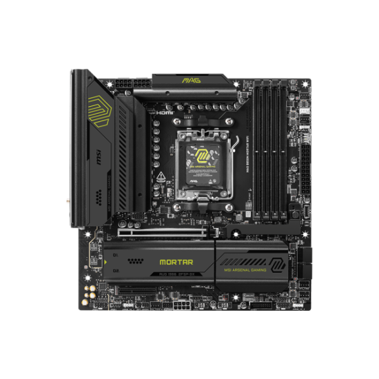 MSI MAG B850M MORTAR WIFI AM5 mATX Motherboard