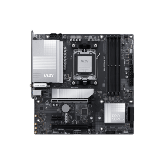 MSI PRO B850M-A WIFI AM5 mATX Motherboard