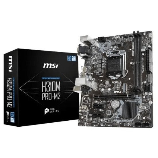 MSI PRO H610M-G WIFI DDR4 m-ATX Motherboard