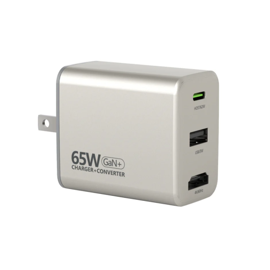 Micropack MWC-265H 65W GaN Wall Charger and Display Adapter