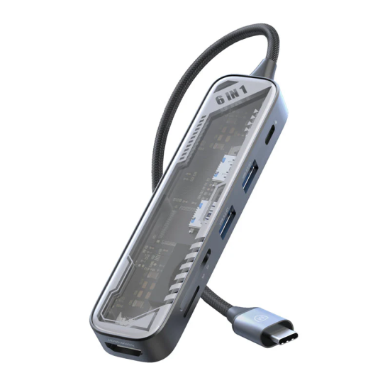 Micropack MDC-N6T Expander 6-in-1 Multiport Type-C Hub