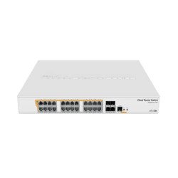 MikroTik CRS328-24P-4S+RM 24-Port Gigabit PoE Cloud Smart Switch