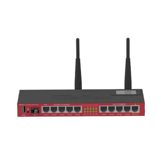 MikroTik RB2011UiAS-2HnD-IN Wireless N300 Gigabit Router