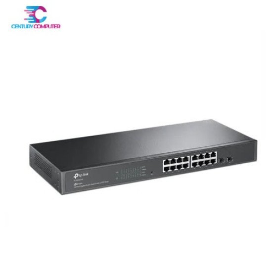 TP-Link TL‑SG1218MPE 18‑Port Gigabit Easy Smart Switch with 16‑Port PoE+