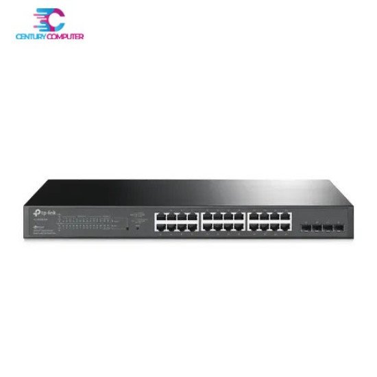 TP-Link TL-SG2428P JetStream 28-Port Gigabit Smart Switch with 24-Port PoE+