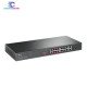 TP‑Link TL‑SL1218MP 16‑Port 10/100 Mbps + 2‑Port Gigabit Rackmount Switch with 16‑Port PoE+