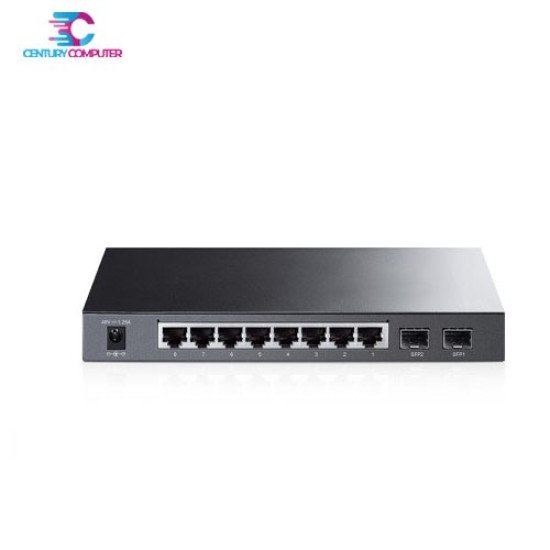 TP-Link TL‑SG2210P 8‑Port Gigabit Smart PoE Switch with 2 SFP Slots