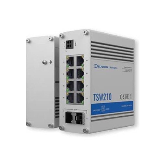 TELTONIKA TSW210 Industrial Managed Ethernet Switch