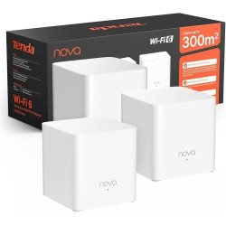 Tenda Nova MX3 (3-Pack) — AX1500 Dual-Band Whole Home Mesh Wi-Fi 6 System