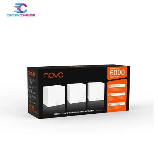 Tenda Nova MW12 AC2100 Tri-Band Mesh Router (3 Pack)