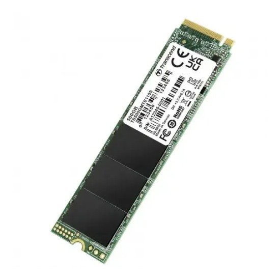 Transcend 115S 500GB M.2 PCIe Gen3 x4 NVMe SSD (M-Key)