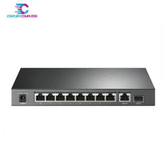 TP-Link TL‑SG1210P 10‑Port Gigabit Desktop Switch with 8‑Port PoE+